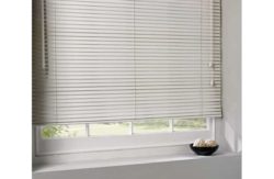 HOME Wooden Venetian Blind - 6ft - Cream.